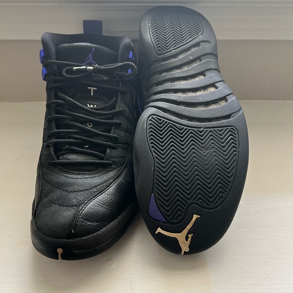 Jordan 12 Retro Black Concord Size 10.5 - Picture 6 of 8